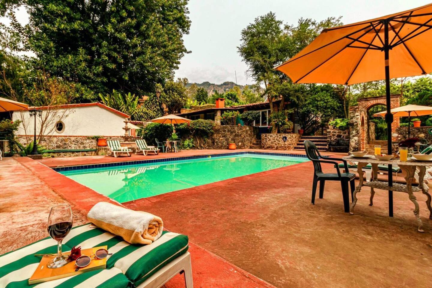 Hotel La Posada Del Valle (Adults Only) Tepoztlan Exterior photo